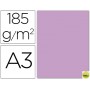 CARTULINA GUARRO DIN-A3 LILA 185GRS.