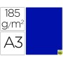 CARTULINA GUARRO DIN-A3 AZUL ULTRAMAR 185GRS.