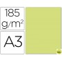 CARTULINA GUARRO DIN-A3 VERDE MANZANA 185GRS.