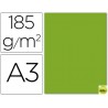 CARTULINA GUARRO DIN-A3 VERDE AMAZONA 185GRS.