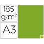 CARTULINA GUARRO DIN-A3 VERDE AMAZONA 185GRS.