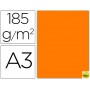 CARTULINA GUARRO DIN-A3 NARANJA FLUORESCENTE 185GRS.