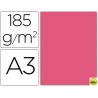 CARTULINA GUARRO DIN-A3 FUCSIA FLUORESCENTE 185GRS.