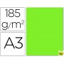 CARTULINA GUARRO DIN-A3 VERDE PLUORESCENTE 185GRS.