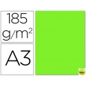 CARTULINA GUARRO DIN-A3 VERDE PLUORESCENTE 185GRS.