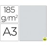 CARTULINA GUARRO DIN-A3 PLATA 185GRS.