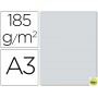 CARTULINA GUARRO DIN-A3 PLATA 185GRS.