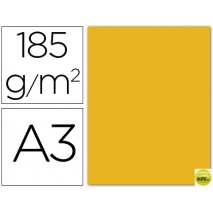 CARTULINA GUARRO DIN-A3 ORO 185GRS.