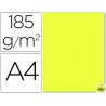 CARTULINA GUARRO DIN-A4 AMARILLO LIMON 185 GR