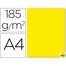 CARTULINA GUARRO DIN-A4 GUALDA 185 GR