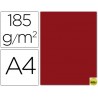 CARTULINA GUARRO DIN-A4 GRANATE 185 GR