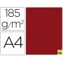 CARTULINA GUARRO DIN-A4 GRANATE 185 GR
