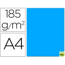 CARTULINA GUARRO DIN-A4 AZUL MALDIVAS 185 GR