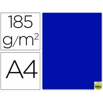 CARTULINA GUARRO DIN-A4 AZUL ULTRAMAR 185 GR