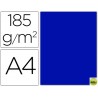 CARTULINA GUARRO DIN-A4 AZUL ULTRAMAR 185 GR