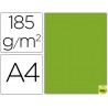 CARTULINA GUARRO DIN-A4 VERDE MANZANA 185 GR