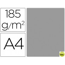 CARTULINA GUARRO DIN-A4 GRIS PERLA 185 GR