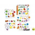 JUEGO DISET DIDACTICO LOS COLORES