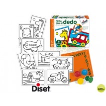 JUEGO DISET DIDACTICO PINTA CON EL DEDO