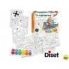 JUEGO DISET DIDACTICO PINTAR POR NUMEROS