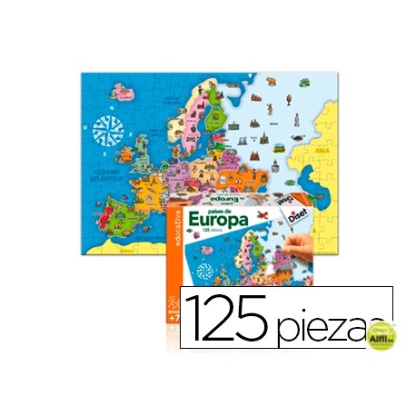 JUEGO DISET DIDACTICO PAISES DE EUROPA
