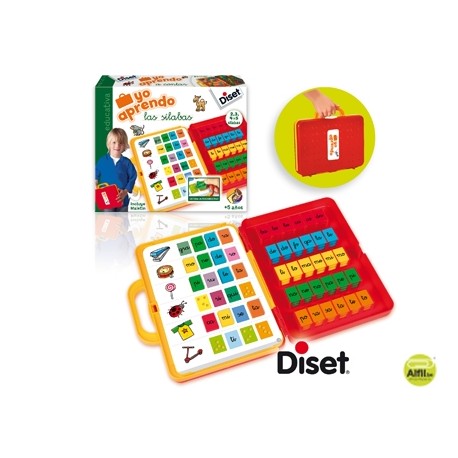JUEGO DISET DIDACTICO YO APRENDO LAS SILABAS