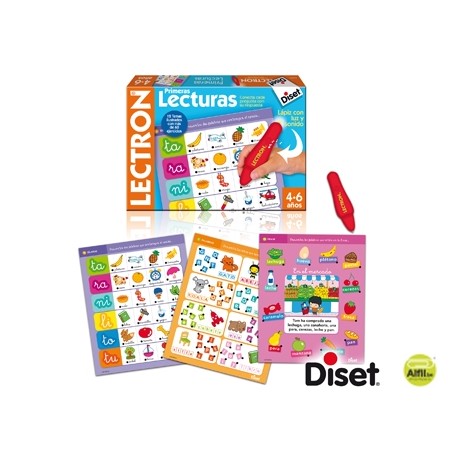 JUEGO DISET DIDACTICO LECTRON PRIMERAS LECTURAS