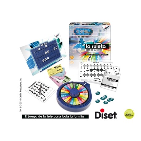 JUEGO DISET LA RULETA DE LA SUERTE