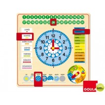 RELOJ CALENDARIO DISET CASTELLANO