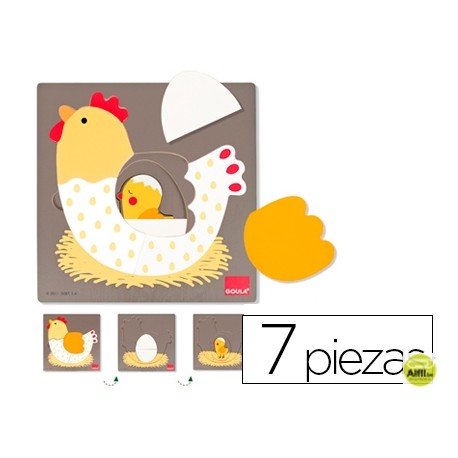 PUZZLE DISET GALLINA