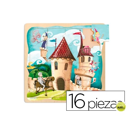 PUZZLE DISET 16 PIEZAS CASTILLO