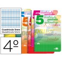 BLOC ESPIRAL LIDERPAPEL CUARTO DREAM TAPA EXTRADURA 80 H 80 GR CUADRICULADO PAUTADO 5 MM CON MARGEN