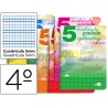 BLOC ESPIRAL LIDERPAPEL CUARTO DREAM TAPA EXTRADURA 80 H 80 GR CUADRICULADO PAUTADO 5 MM CON MARGEN