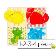 PUZZLE DISET 4 COLORES