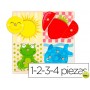 PUZZLE DISET 4 COLORES