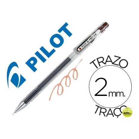 BOLIGRAFO PILOT PUNTA AGUJA G-TEC-C4 SEPIA