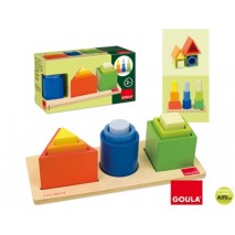 JUEGO DISET DIDACTICO APILABLE FORMAS GEOMETRICAS