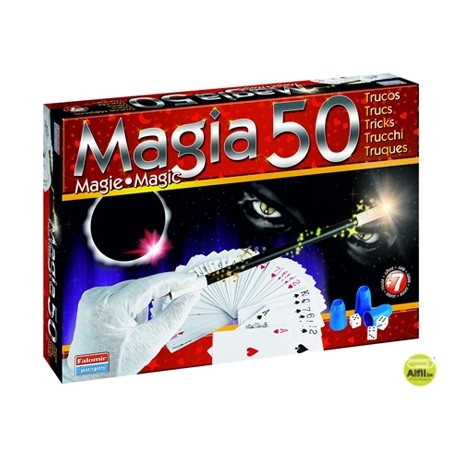 JUEGO DE MESA FALOMIR CAJA MAGIA 50 TRUCOS