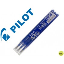 RECAMBIO BOLIGRAFO PILOT FRIXION BALL AZUL CAJA DE 3 UNIDADES