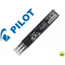 RECAMBIO BOLIGRAFO PILOT FRIXION BALL NEGRO CAJA DE 3 UNIDADES