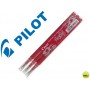 RECAMBIO BOLIGRAFO PILOT FRIXION BALL ROJO CAJA DE 3 UNIDADES