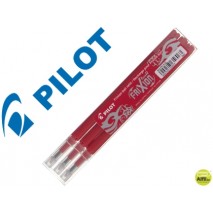 RECAMBIO BOLIGRAFO PILOT FRIXION BALL ROJO CAJA DE 3 UNIDADES