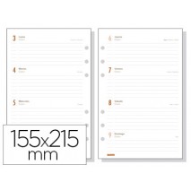 RECAMBIO AGENDA FINOCAM OPEN 1000 ANUALIDAD SEMANA VISTA APAISADA 155X215 MM CATALAN