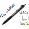 BOLIGRAFO PAPER MATE INKJOY 300 RT PUNTA MEDIA TRAZO 1MM RETRACTIL CLIPS METALICO SUJECION CAUCHO CO
