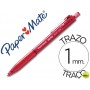 BOLIGRAFO PAPER MATE INKJOY 300 RT PUNTA MEDIA TRAZO 1MM RETRACTIL CLIPS METALICO SUJECION CAUCHO CO