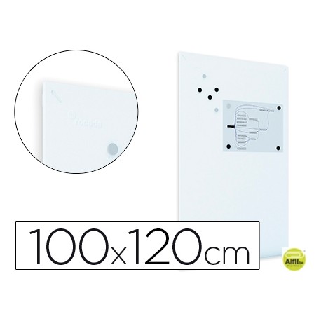 PIZARRA ROCADA POLIETILENO CON SISTEMA SKI WHITEBOARD COLOR NEGRO 80 X120 CM