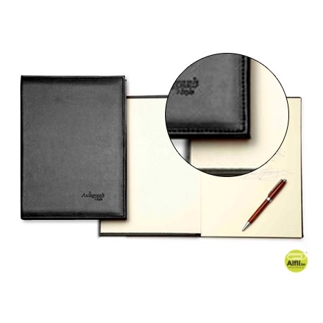LIBRO DE FIRMAS AUTOGRAPH 6876 TAPA ACOLCHADA NEGRA 305X210 MM