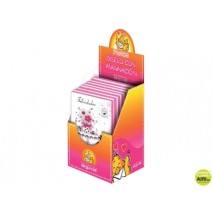 TARJETA DE FELICITACION SERIE MUJER CON PURPURINA MODELOS SURTIDOS