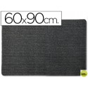 ALFOMBRA 3M POLIPROPILENO COLOR NEGRO 60X90 CM