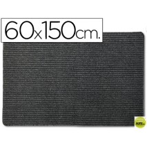 ALFOMBRA 3M POLIPROPILENO COLOR NEGRO 60X150 CM